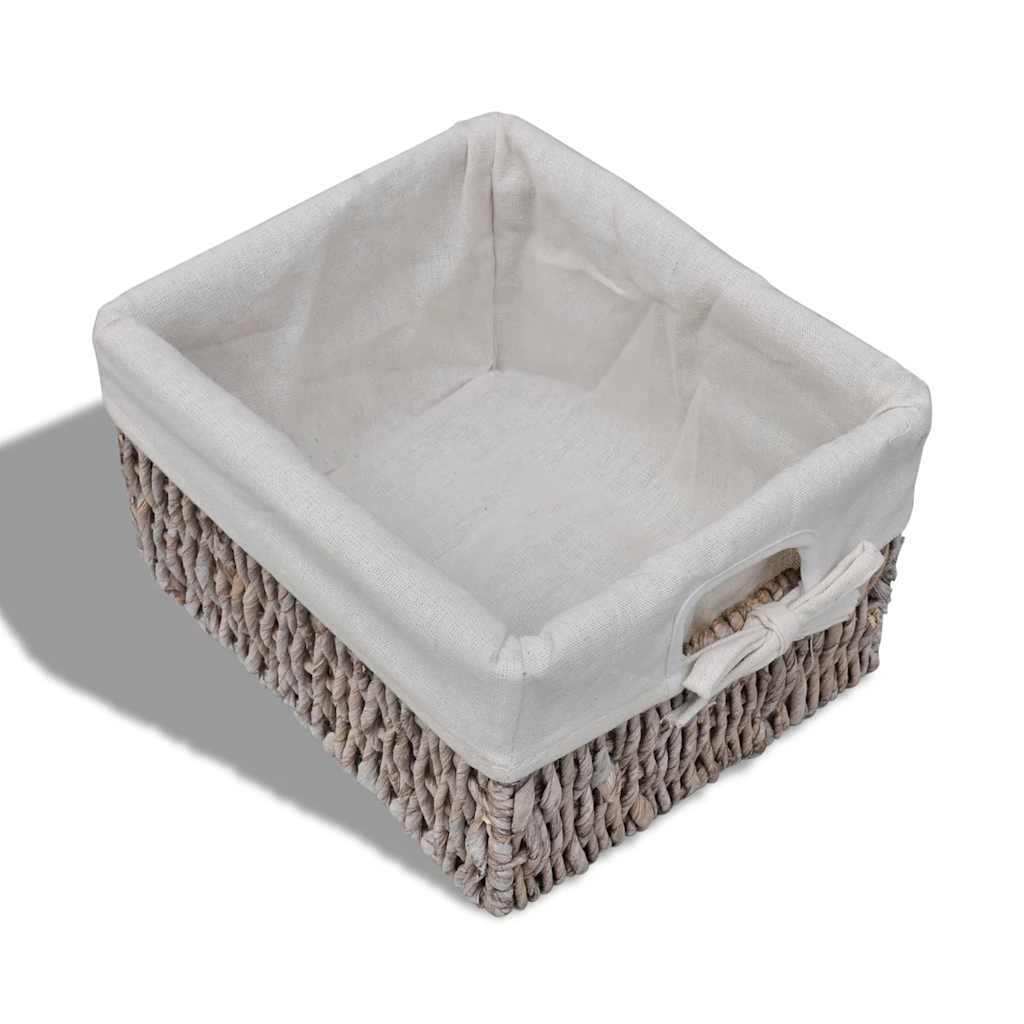 Wooden Cabinet 3 Left Weaving Baskets Brown, image 5