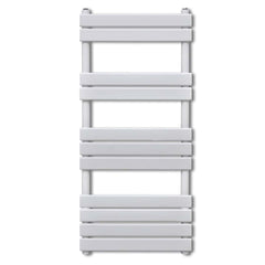 vidaXL Bathroom Central Heating Towel Rail Radiator Straight 600 x 1200 mm 2
