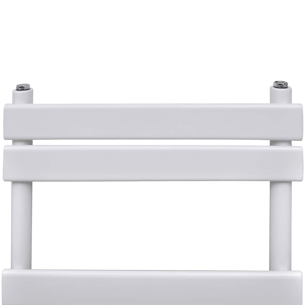 vidaXL Bathroom Central Heating Towel Rail Radiator Straight 600 x 1200 mm 3