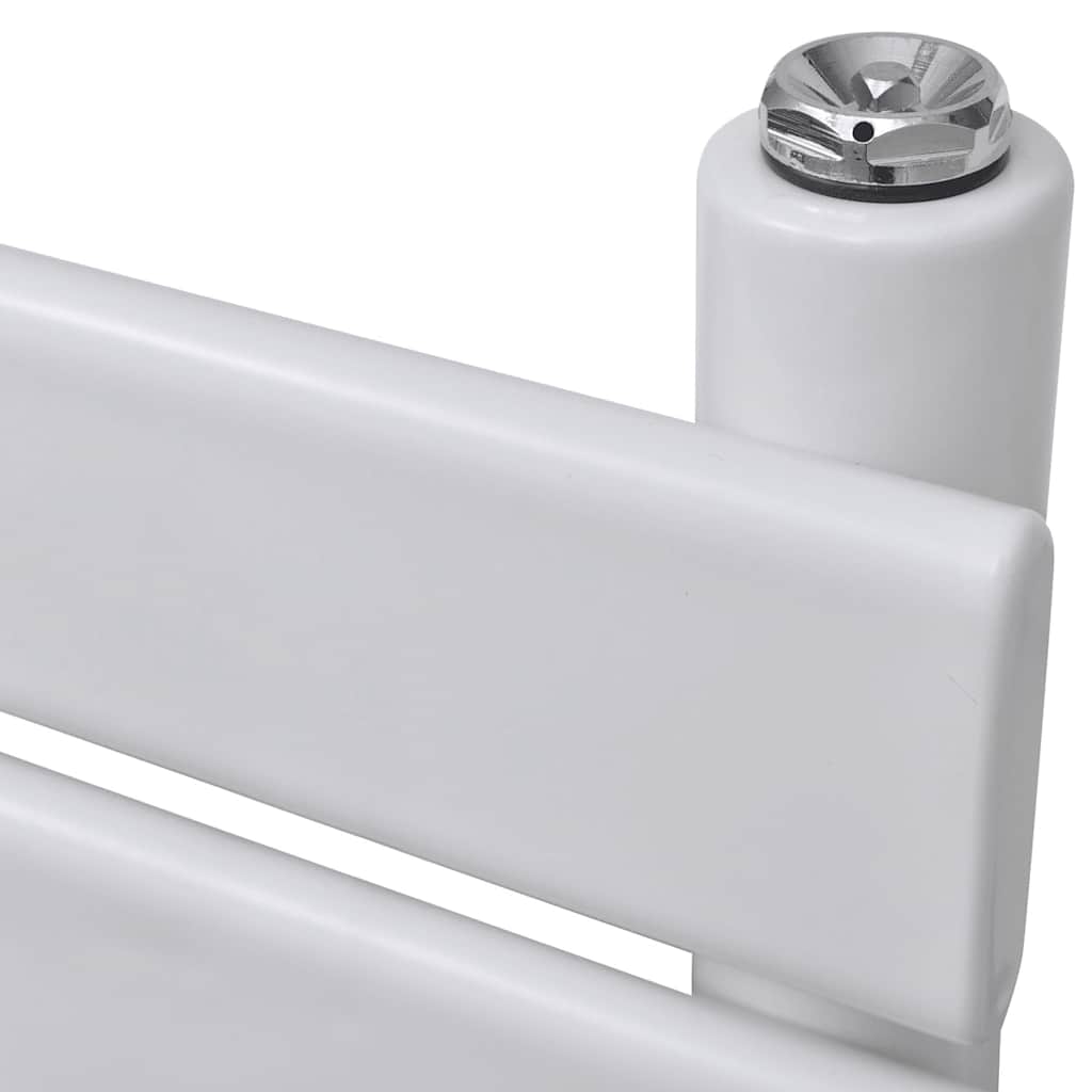 vidaXL Bathroom Central Heating Towel Rail Radiator Straight 600 x 1200 mm 4