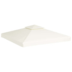 vidaXL Gazebo Cover Canopy Replacement 310 g / m² Cream White 3 x 3 m 2