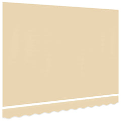 Awning Canopy Replacement for 3x2.5 m Polyester Drop 2.5 m Width 3 m Cream