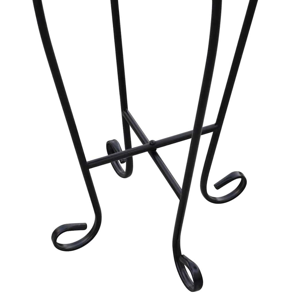 vidaXL Plant Stand | Blue and white | Iron and ceramic | Small 4