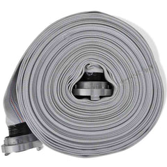 vidaXL Fire Hose Flat Hose 30 m with C-Storz Couplings 2 Inch 2