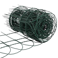 vidaXL Garden Border Fence Powder-coated Iron 25x0.4 m 5
