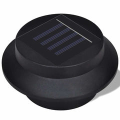 vidaXL Solar Lamp | Set of 6 | Black | Sturdy plastic | 6 pieces | Solar 4