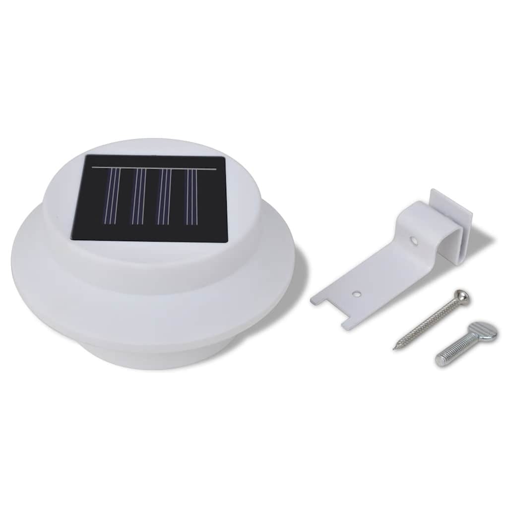 vidaXL Solar Lamp | Set of 6 | White | Durable plastic | Small | Solar 4