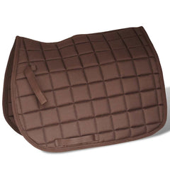 Horse Riding Saddle Set 16" Real Leather 5-in-1 Brown 18 cm
