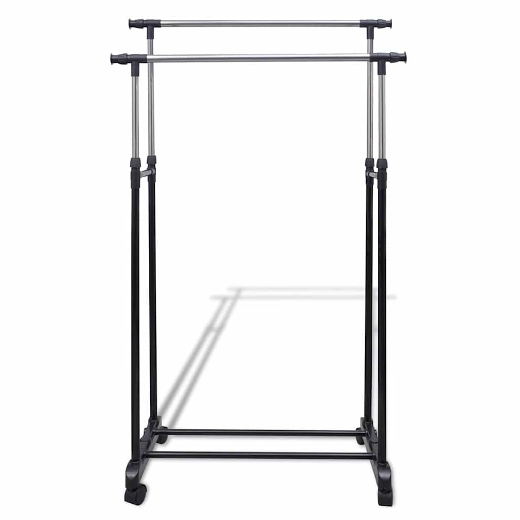 Adjustable Clothes Racks 2 hanging rails