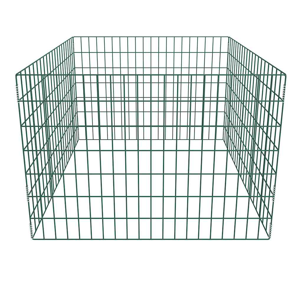 141206 vidaXL Square Mesh Garden Composter 100 x 100 x 70 cm 2