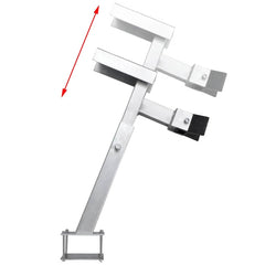 vidaXL Boat Trailer Winch Stand Bow Support 3