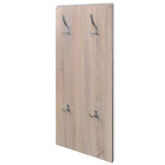 vidaXL Shoe Cabinet | Oak and white | Engineered wood, plastic, aluminium alloy 3