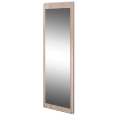 vidaXL Shoe Cabinet | Oak and white | Engineered wood, plastic, aluminium alloy 4