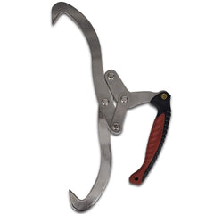 vidaXL 2 pcs Log Tongs with TPR Handle 3