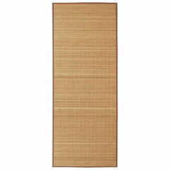 vidaXL Rug | Brown | Bamboo top + polypropylene edges | 80 x 300 cm | Non-slip 2