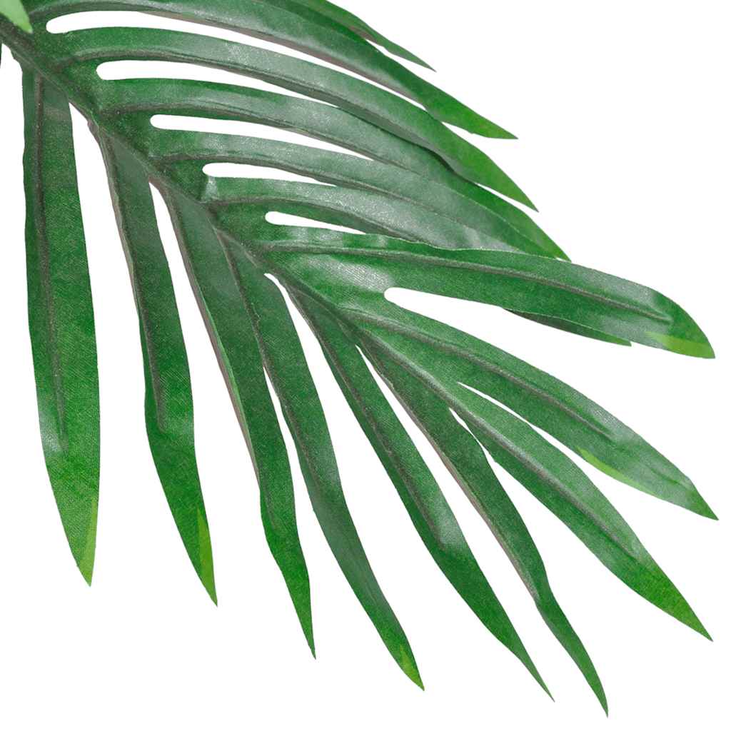 vidaXL Artificial Plant | Green | Plastic | Medium | Decorative Inlays 2