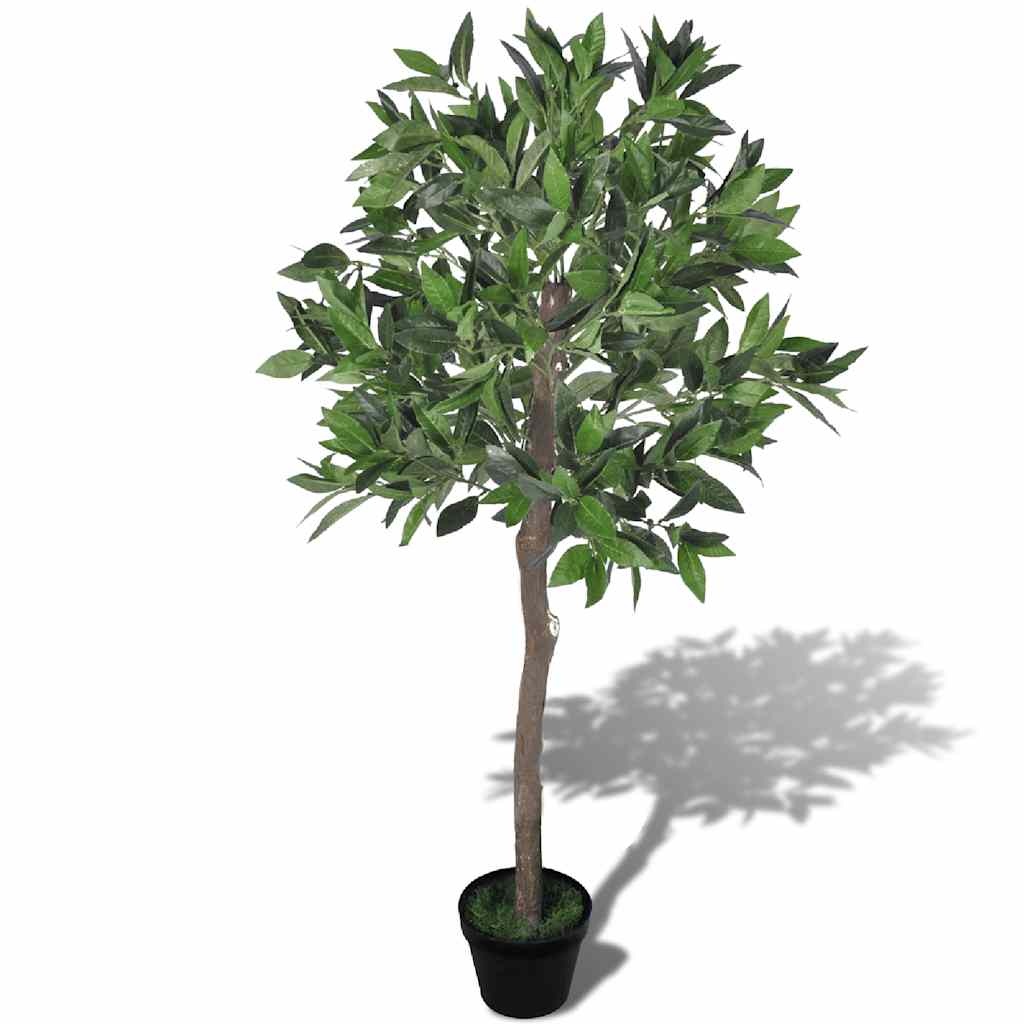 Artificial Fortune Tree Plant with Pot Green 120 cm