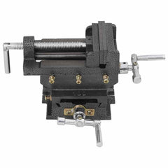 141312 vidaXL Manually Operated Cross Slide Drill Press Vice 78 mm 2