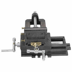 141312 vidaXL Manually Operated Cross Slide Drill Press Vice 78 mm 4
