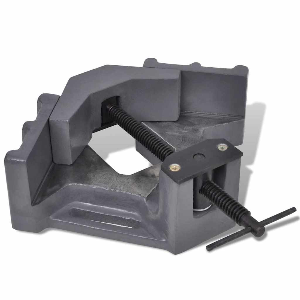 vidaXL Manually Operated Drill Press Corner Vice 115 mm 1