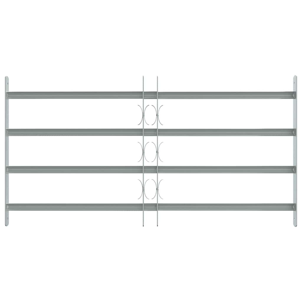 Adjustable Security Grille for Windows with 4 Crossbars 700-1050 mm 4