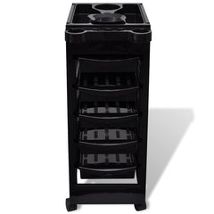 Hair Salon Plastic Trolley with Wheels 3