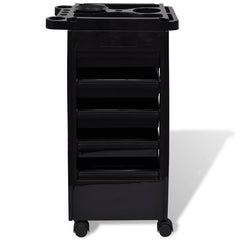 Hair Salon Plastic Trolley with Wheels 4