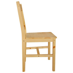 vidaXL Dining Chairs 2 pcs Pinewood 4