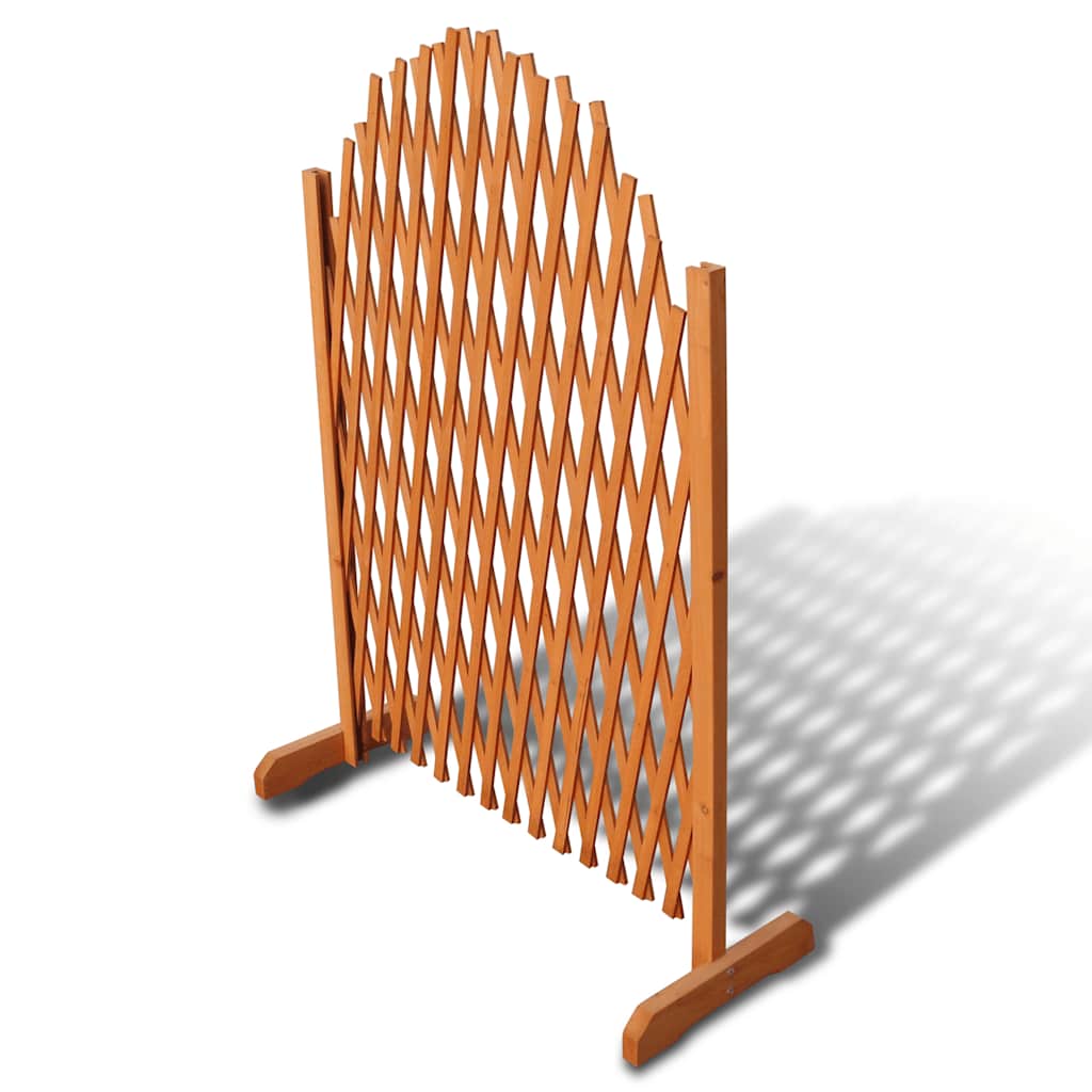 41296 vidaXL Trellis Fence Solid Wood 180 x 100 cm 2