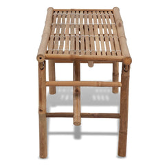 vidaXL Folding Garden Bench 118 cm Bamboo 3