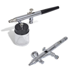 vidaXL Airbrush Set with 2 Spray Guns 5