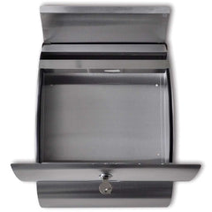 vidaXL Stainless Steel Mailbox 3