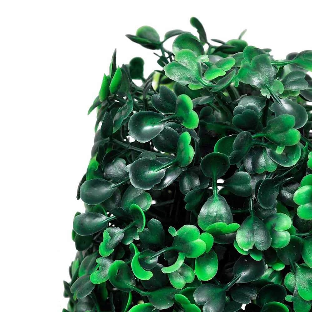 41622 Set of 3 Artificial Boxwood Pyramid Topiary 4