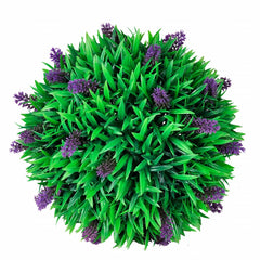 vidaXL Artificial Plant | Set of 2 | Green & Purple | Polyethylene | Medium 2