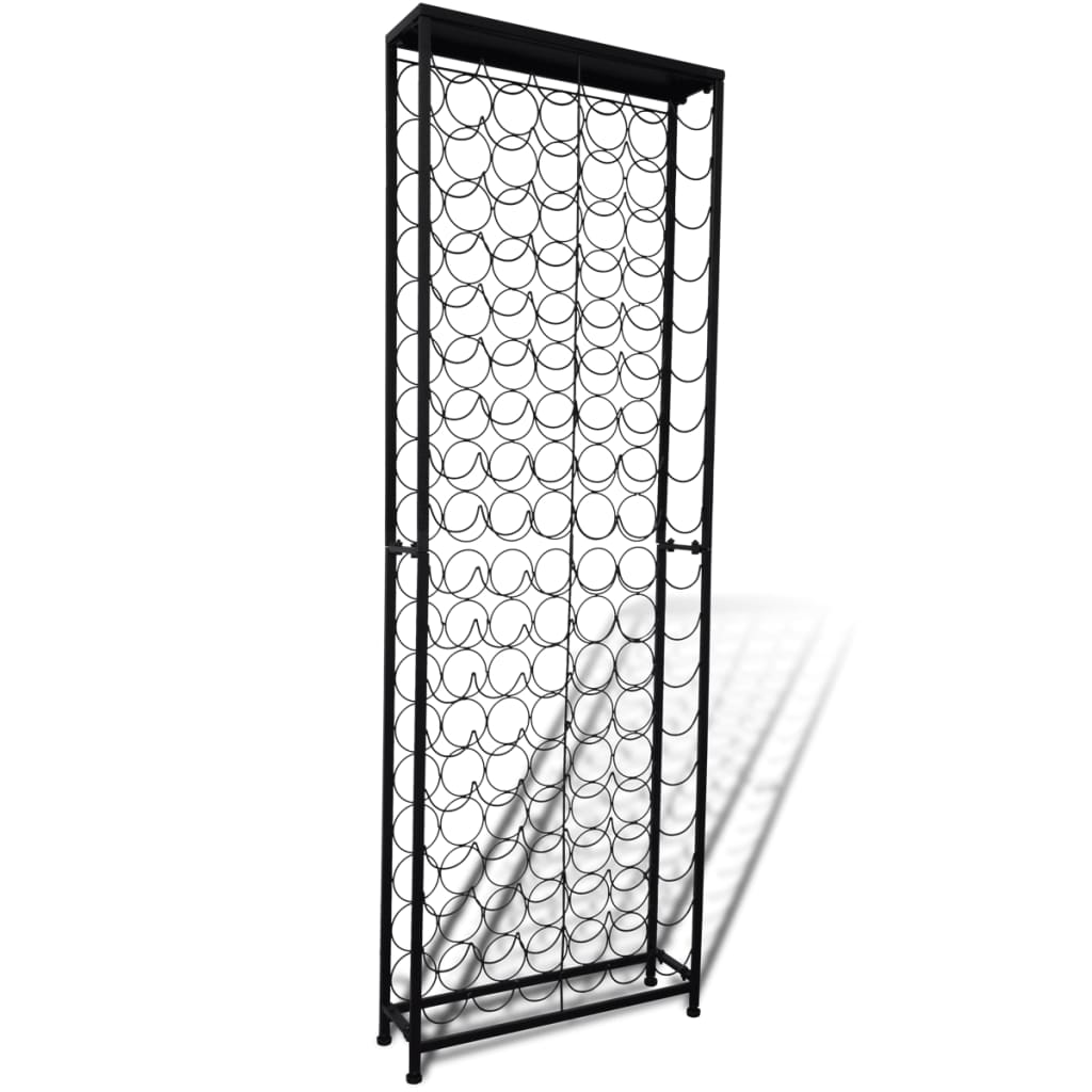 vidaXL Wine Rack for 108 Bottles Metal 2