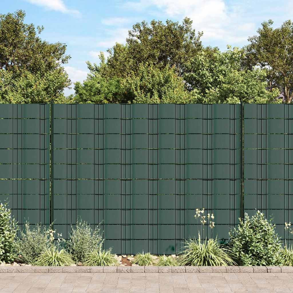 vidaXL Privacy Strip PVC 70x0.19 m Green 1