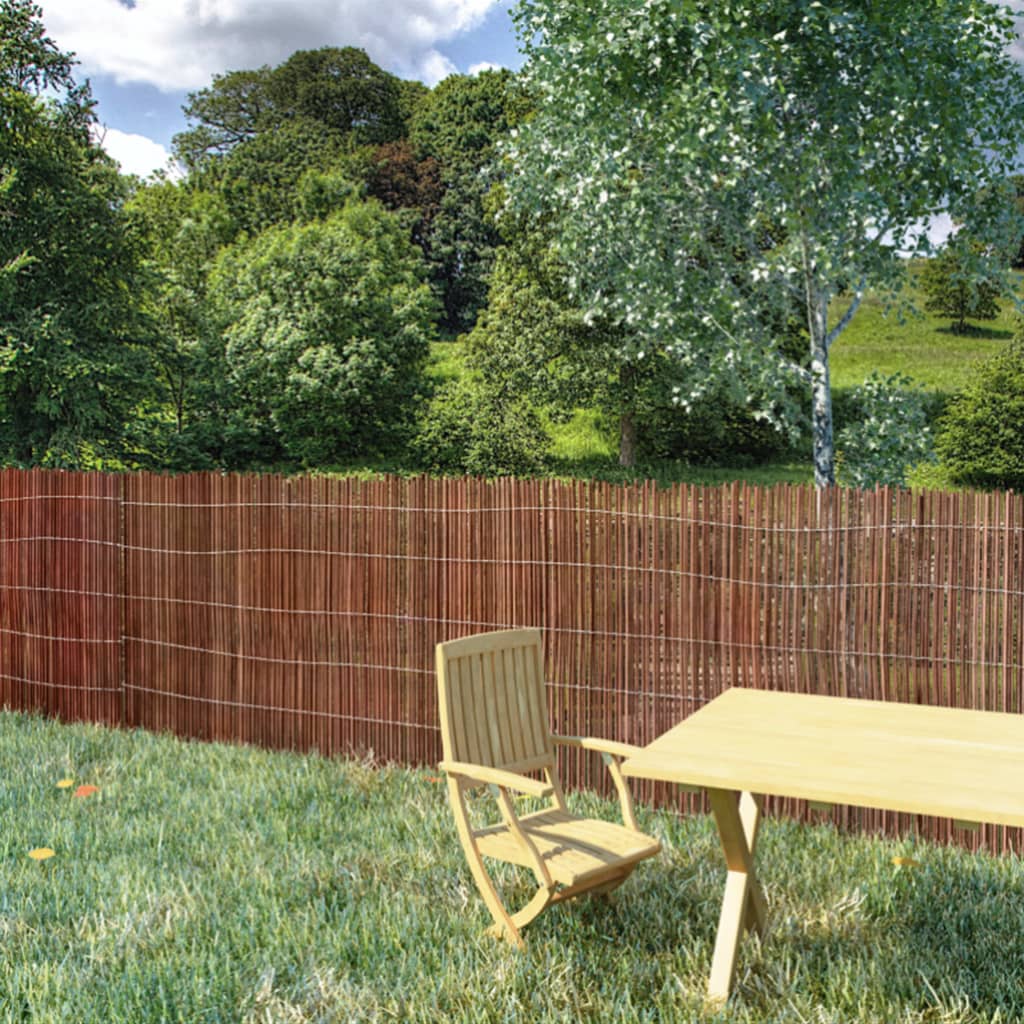 vidaXL Willow Fence 300x100 cm 1