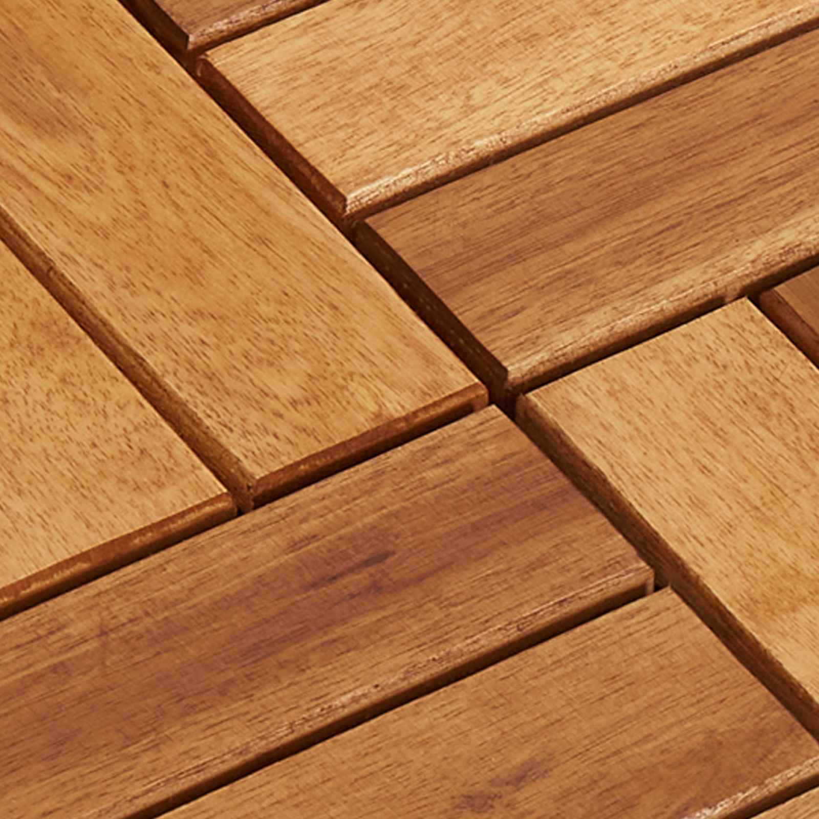 vidaXL Decking Tile 10 pcs Brown 30 x 30 cm Acacia Hardwood 5