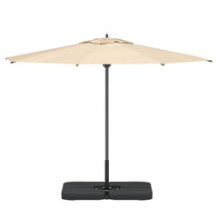 vidaXL Parasol Base | Black | Plastic | 60 L capacity | Heavy Weight Endurance 4