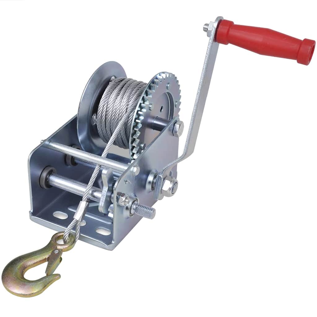 vidaXL Hand Winch 1130 kg 1