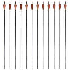 Standard Recurve Bow Arrows 30" 0.76 cm Carbon 12 pcs 4