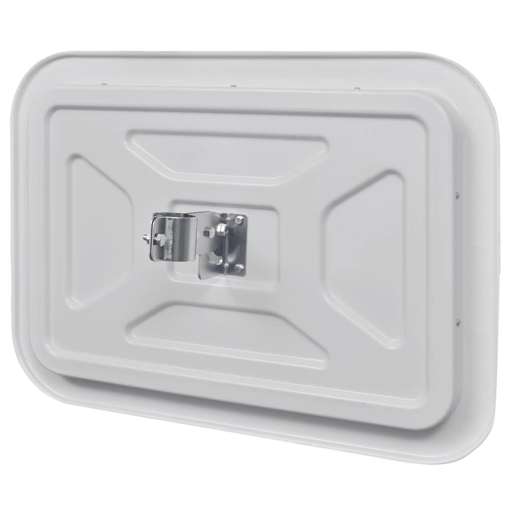 Convex Traffic Mirror Rectangle with Reflectors 40 cm 60 cm