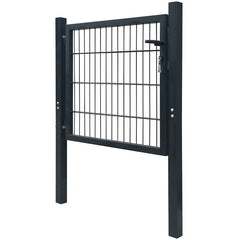 2D Fence Gate (Single) Grey 100 x 80 cm