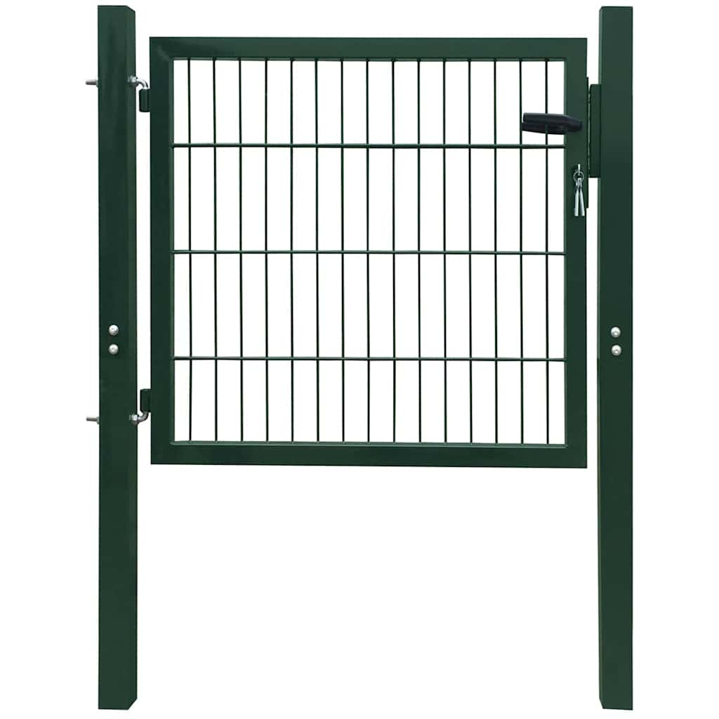 2D Fence Gate (Single) Green 100 x 80 cm