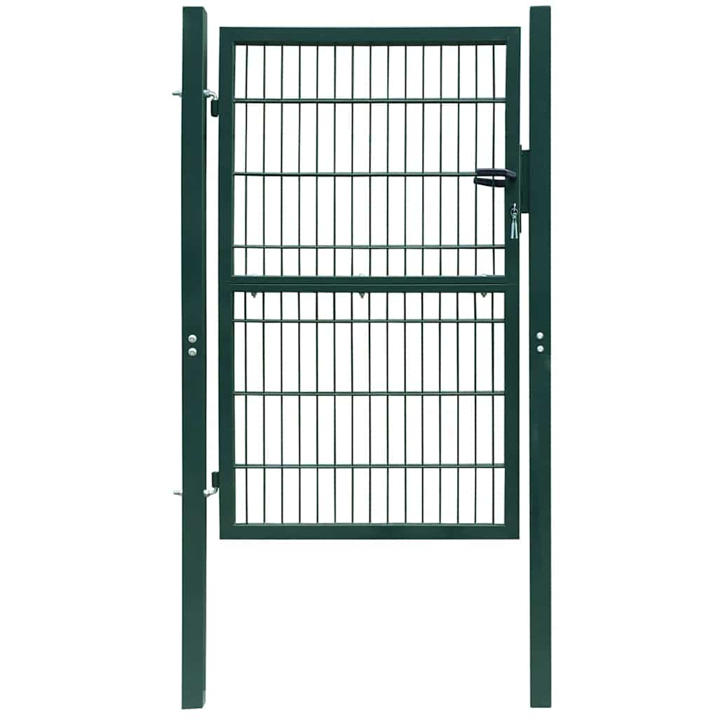 2D Fence Gate (Single) Green 100 x 120 cm