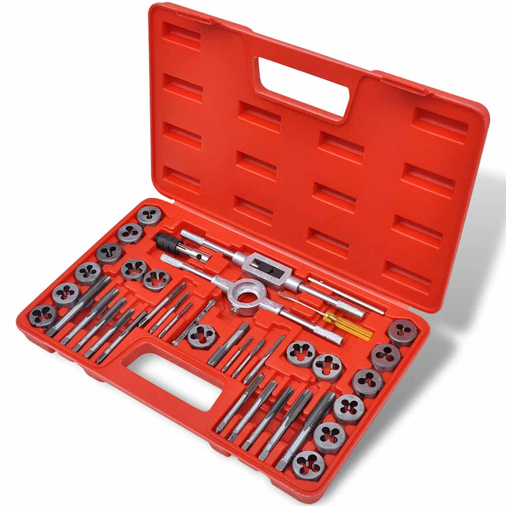 vidaXL 40 pcs Tap and Die Set 1
