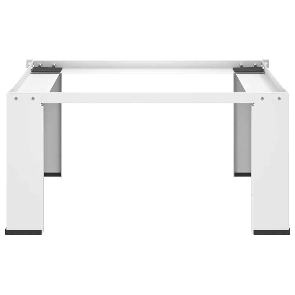 vidaXL Washing machine pedestals White Steel 2