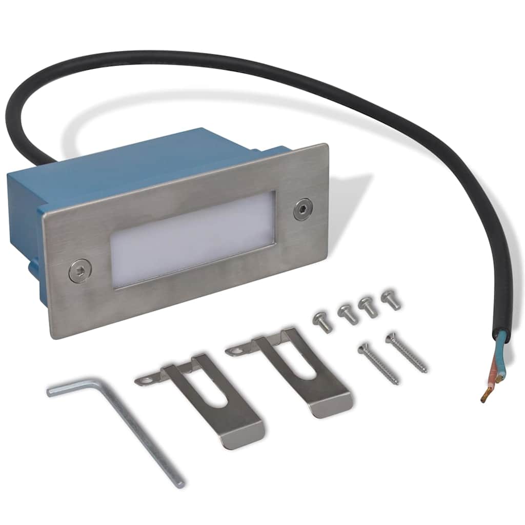 2 LED Recessed Stair Light 44 x 111 x 56 mm 5