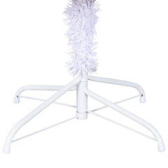 vidaXL Artificial Christmas Tree with Steel Stand 210 cm 910 Branches 5