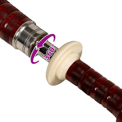Scottish Great Highland Bagpipe Green Black Watch Tartan 4